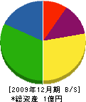 東亜工業 貸借対照表 2009年12月期