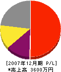 石川建設 損益計算書 2007年12月期