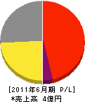 フリクト日本 損益計算書 2011年6月期