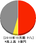 柴田建材 損益計算書 2010年10月期