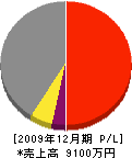 田原工夢店 損益計算書 2009年12月期