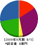 三津穗 貸借対照表 2009年9月期