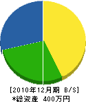 吉永建設 貸借対照表 2010年12月期