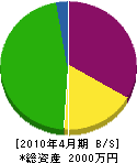 丸竹竹内金物店 貸借対照表 2010年4月期