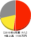 渡辺電工 損益計算書 2010年4月期