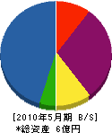 京阪神グリーン 貸借対照表 2010年5月期