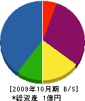 日昇園 貸借対照表 2009年10月期