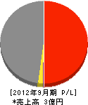 富山工業 損益計算書 2012年9月期