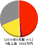 弘栄開発 損益計算書 2010年8月期