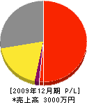柴田緑化土木 損益計算書 2009年12月期