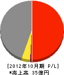 大昭工業 損益計算書 2012年10月期