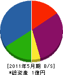 松末 貸借対照表 2011年5月期