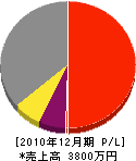 大塚電気工事 損益計算書 2010年12月期