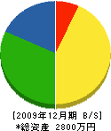 吉橋勝信 貸借対照表 2009年12月期