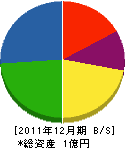 平栗 貸借対照表 2011年12月期