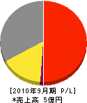 日本パスコム 損益計算書 2010年9月期