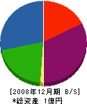 小板橋総建 貸借対照表 2008年12月期