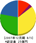 杉田産業 貸借対照表 2007年12月期