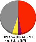 小松建設 損益計算書 2012年10月期
