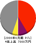 宮崎建設 損益計算書 2008年6月期