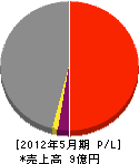 九州電気サポート 損益計算書 2012年5月期