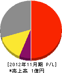 日研防災 損益計算書 2012年11月期