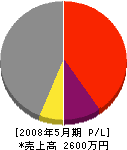 横濱建設 損益計算書 2008年5月期