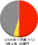 弘進商事 損益計算書 2008年11月期