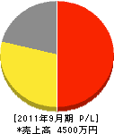 大畠技研 損益計算書 2011年9月期
