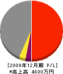 武藤建築事務所 損益計算書 2009年12月期