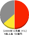 富士川建材工業 損益計算書 2008年12月期
