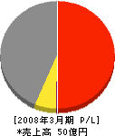 日本サミコン 損益計算書 2008年3月期