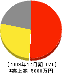 橋本造園 損益計算書 2009年12月期
