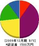 本田管工業 貸借対照表 2009年12月期