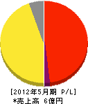 新日本規制 損益計算書 2012年5月期