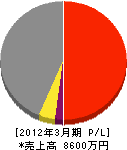 今井電友舎 損益計算書 2012年3月期