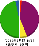 坂本建設 貸借対照表 2010年5月期