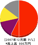 須田造園 損益計算書 2007年12月期