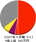 石田建設 損益計算書 2007年12月期