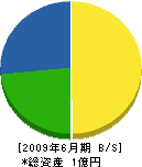 富士空調工業 貸借対照表 2009年6月期