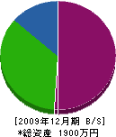 矢野土木 貸借対照表 2009年12月期