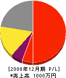 斎藤電設 損益計算書 2008年12月期