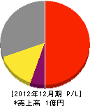 坂本電気工事 損益計算書 2012年12月期