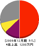 吉松電気工事店 損益計算書 2009年12月期