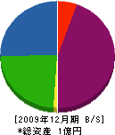菊地工務店 貸借対照表 2009年12月期