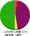 神田電機店 貸借対照表 2009年12月期