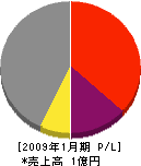 田中工務店 損益計算書 2009年1月期