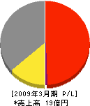 関東ネオ 損益計算書 2009年3月期