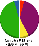 吉野工業 貸借対照表 2010年5月期