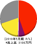 山田電気 損益計算書 2010年5月期